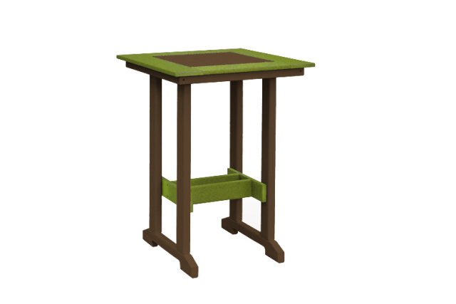29 1/4" Square Bar Table (39" height)